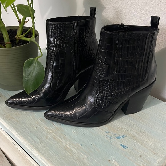 ASOS Shoes - ASOS western croc booties